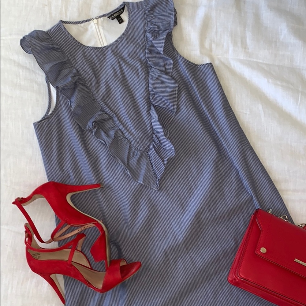 Express striped dress